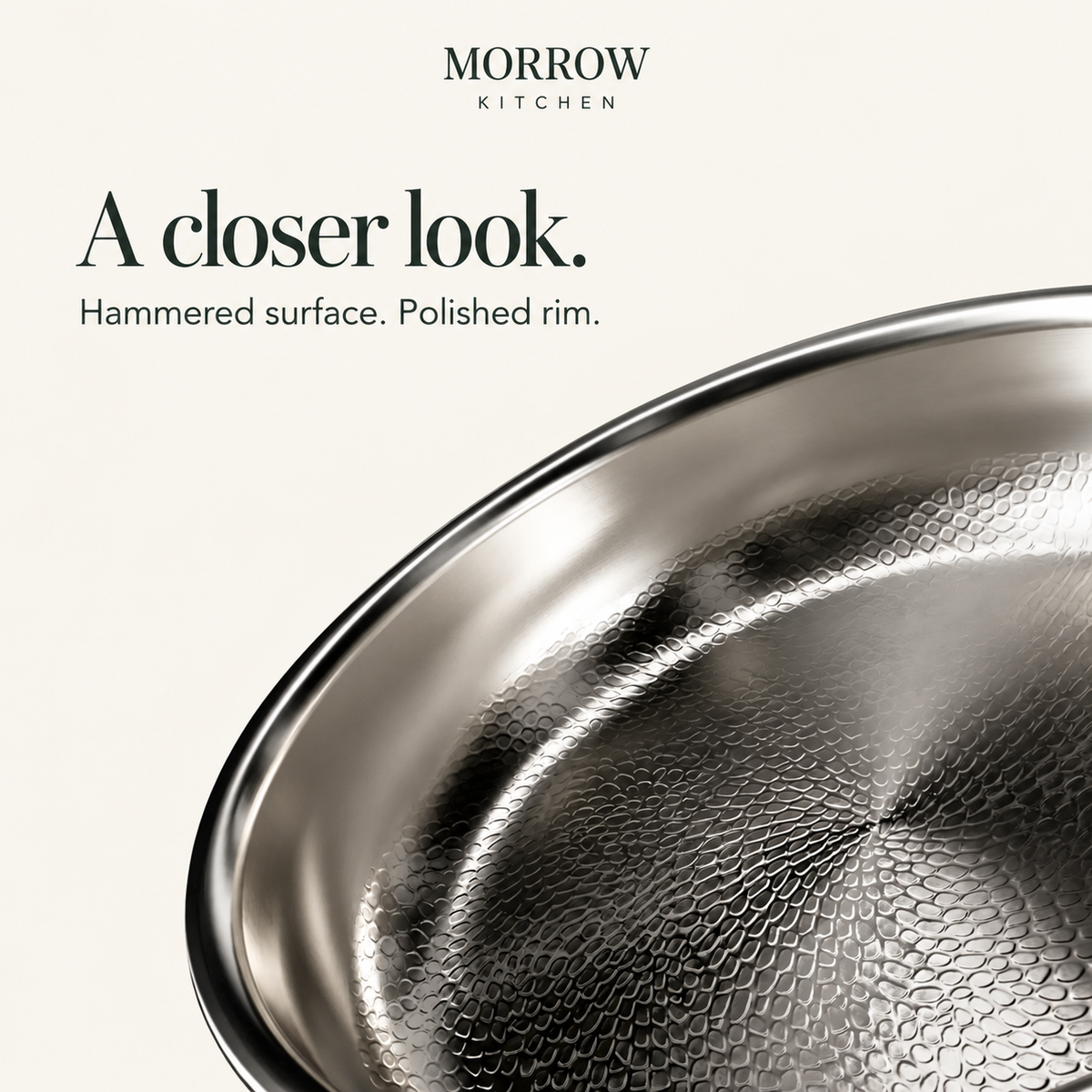 Morrow Kitchen pan detail