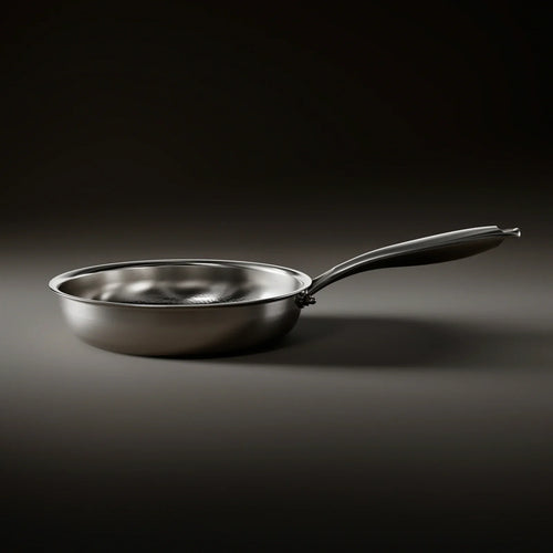 Hammered Titanium Non-Stick Frying Pan – Lightweight, Induction Compatible, Scratch Resistant, Chemical-Free Surface
